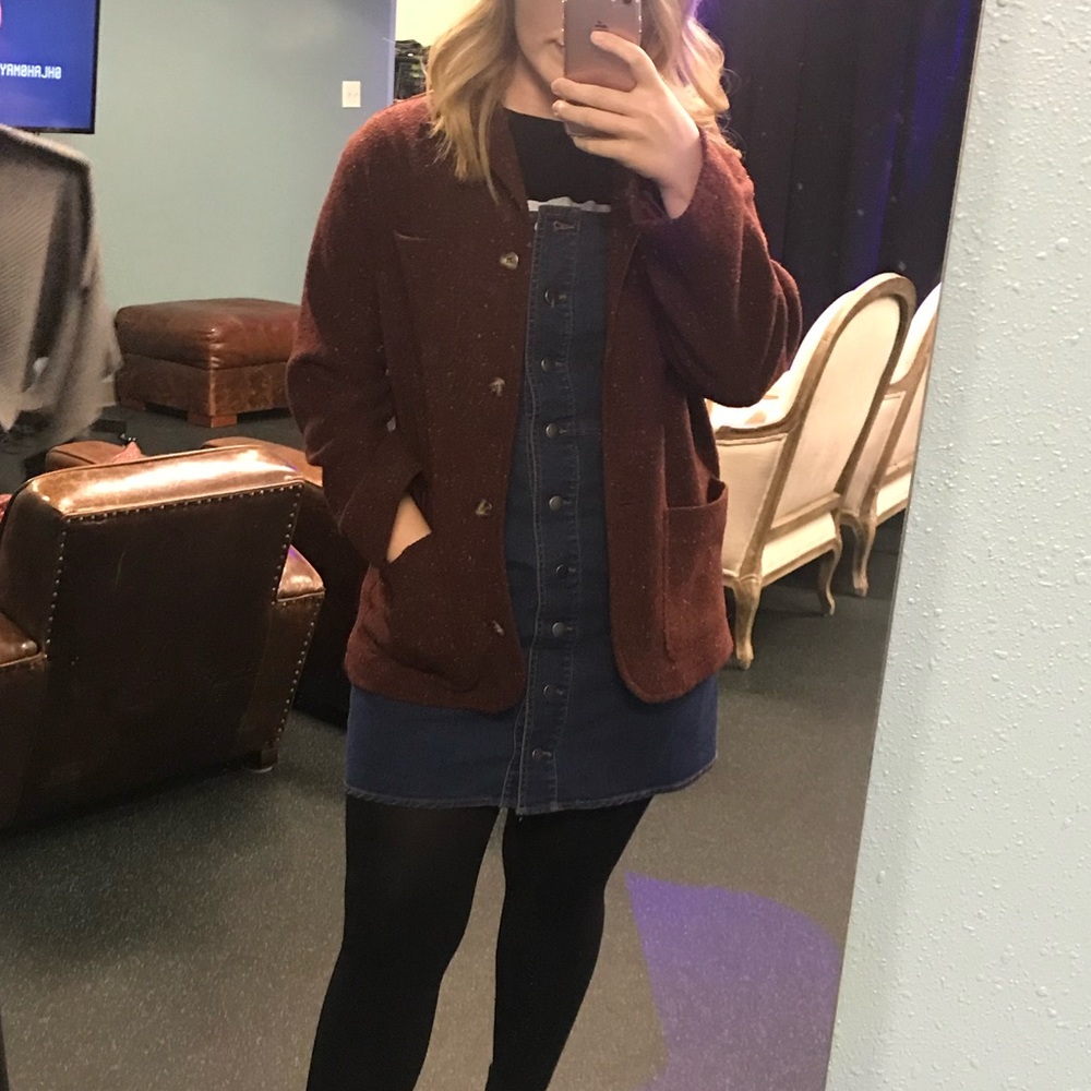 Denim Overall Dress :)